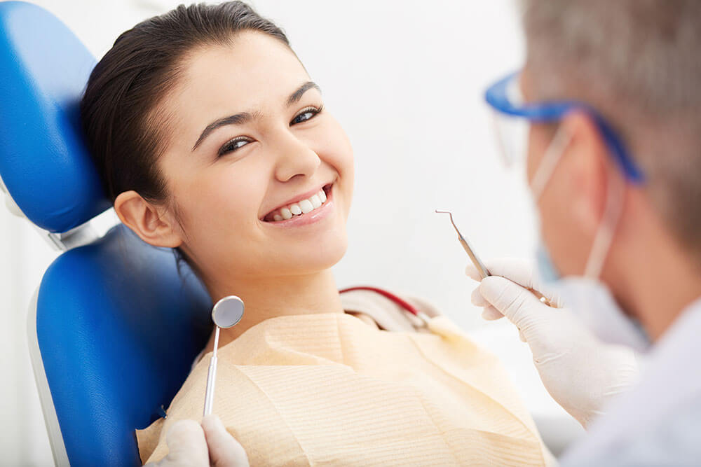 smiling patient